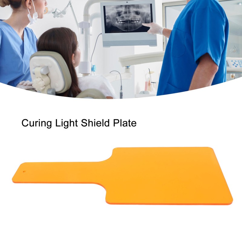 Curing Light Shield Plate Board Plastic Eye Protection Shield for