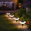 Solar Ground Lights for Outdoor Landscaping – 14-LED Waterproof Lawn
