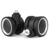 Vivikivi Luggage Replacement Wheels, 2 Pcs Universal Suitcase Double-Row Wheels