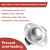 7624A3591 Furnace Limit Switch, Compatible with Coleman Furnace Replacement Limit