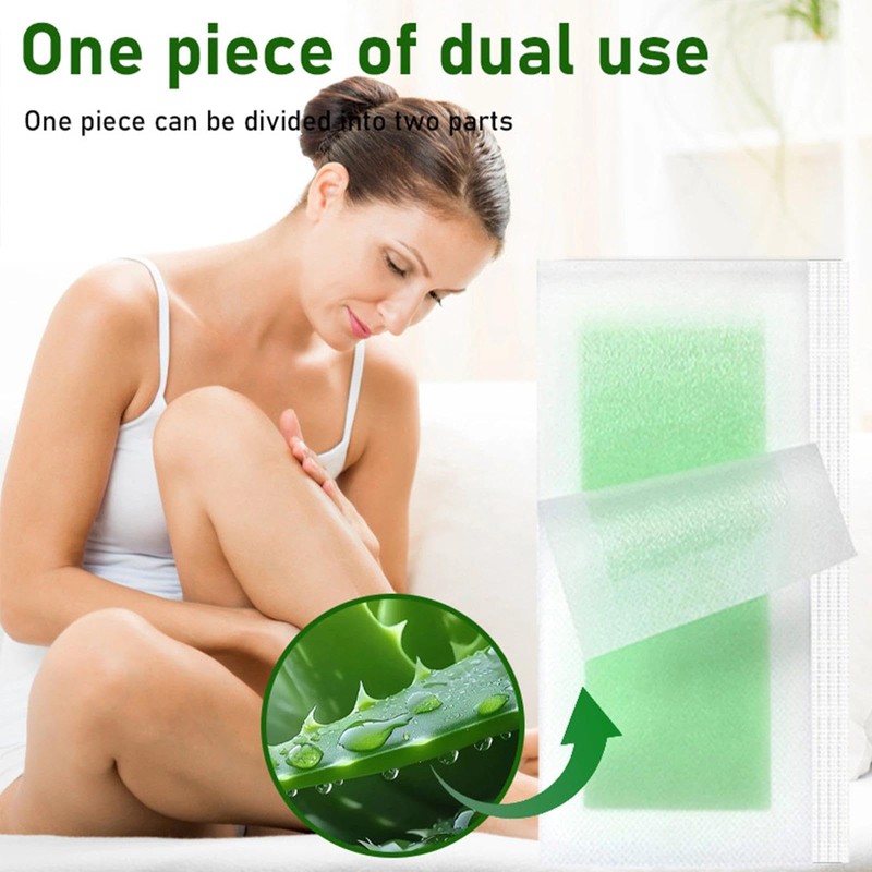 2ps Wax Strips for Hair Removal Dual Sided Waxing Kit