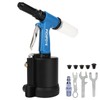 FICHFOYE Heavy Duty Pneumatic Rivet Gun, 3916lbs Rivet Gun Set-