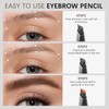 Maksure Eyebrow Pencils for Women, Eye Brow Makeup Pencil, Dual-Sided