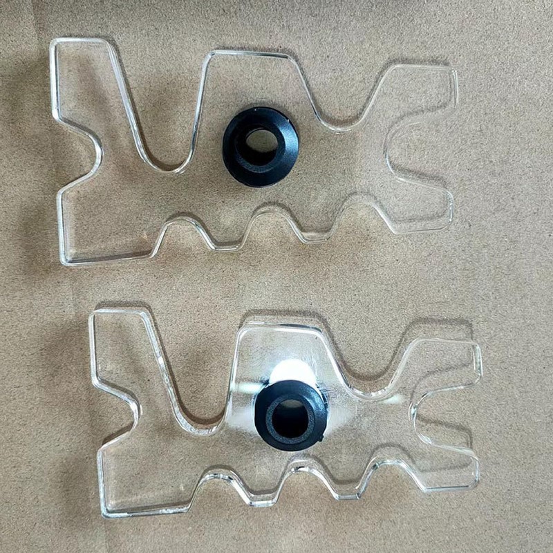 Clear Billiard Cue Bridge Head, Acrylic Practical Pool Cue Bridge