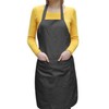 AIRWILL 100% Pack of Cotton Solid Color Aprons (65cm, Solid)