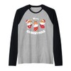 Cute Red Pandas In Christmas Stockings For Christmas Red Raglan