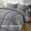 Sonive Full Comforter,Quilted Duvet All Season Down Alternative Bedding Duvet