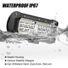 8 Pack Automotive Light Bars 7 Inch 240W 24000lm Led