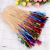 50Pcs Palm Tree Picks, 6 Colours Fireworks Cocktail Sticks Foil