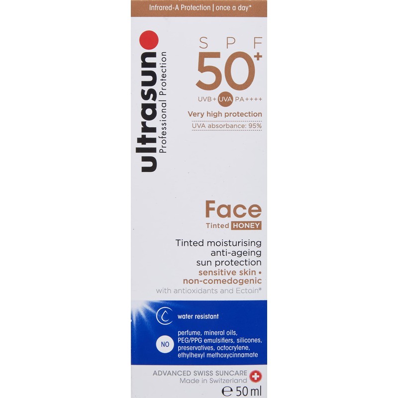 Ultrasun Face Tinted SPF50+ Honey