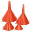 Performance Tool 1144 4-Piece Funnel, Plastic
