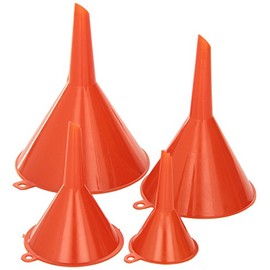 Performance Tool 1144 4-Piece Funnel, Plastic