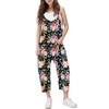 RAISEVERN Girls Easter Romper Casual Jumpsuits Spaghetti Strap Loose Overalls