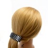 1 x hair clip serrated 8.8 x 3 cm in