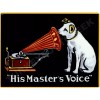 RCA His Master's Voice 9" x 12" Metal Sign