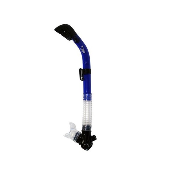 Promate Cobra Diving Dry Snorkel with Signal Whistlel (Blue)