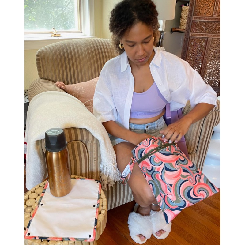 Sarah Wells Cold Gold Breastmilk Cooler Bag with Safety Tested