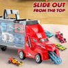 The Magic Toy Shop Car Transporter Truck with 12 Storage