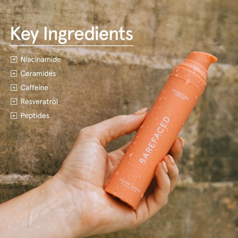Barefaced Hydrating Lotion 50mL - Oil Free, Lightweight Moisturizer with