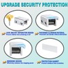Window Locks for Sliding Windows(4 Sets)-Sliding Window Security Lock with
