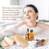 2 Pack Dry Brushing Body Brush, Natural Bristle Exfoliating Brush