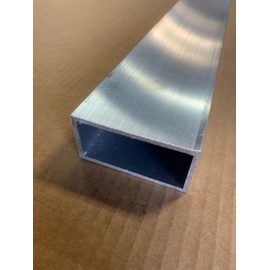 1/8" Wall x 1-1/2" x 3" Aluminum Rectangle Tube, 6061 Aluminum, Pick Your Length, 1.5" x 3" Tube (12)