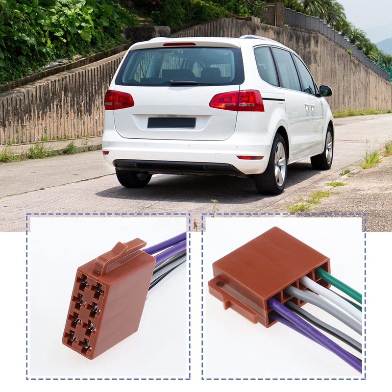 EMSea DIN ISO 16 Pin Electrical Loudspeaker Car Radio Adapter