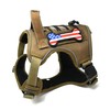 American Flag Dog Bone PVC Rubber Funny Tactical Hook and