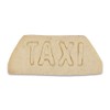 Staedter Embossing Taxi Cookie Cutter, Stainless Steel