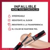 L´Oréal Paris, Corrector liquído de larga duración 24h,Infallible More than