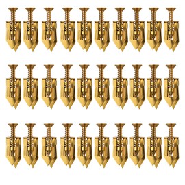 60 PCS Self Drilling Drywall Anchors Kit – 30 PCS Steel Anchor and 30 PCS zinc Screws for 3/8"–5/8" Walls, Easy No-Drill Install, High Strength for TVs, Shelves & Picture Frames