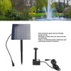 Solar Powered Water Pump Kit Powerful Jet Watering Pond Pump