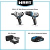 HART NEW HART 20-Volt Cordless 2-Piece 1/2-inch Drill and Impact