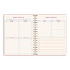 Punch Studio Molly & Rex Statement Shapes Pink Undated Planner