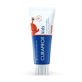 Curaprox Kids Toothpaste with Strawberry Flavour & without Fluoride for Ages 2+, 60ml