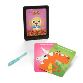 Chuckle & Roar - Doodle Jamz - On The Go Fun - No Mess Art Fun - Fun Stencils and Tool Included - Ages 3 and Up