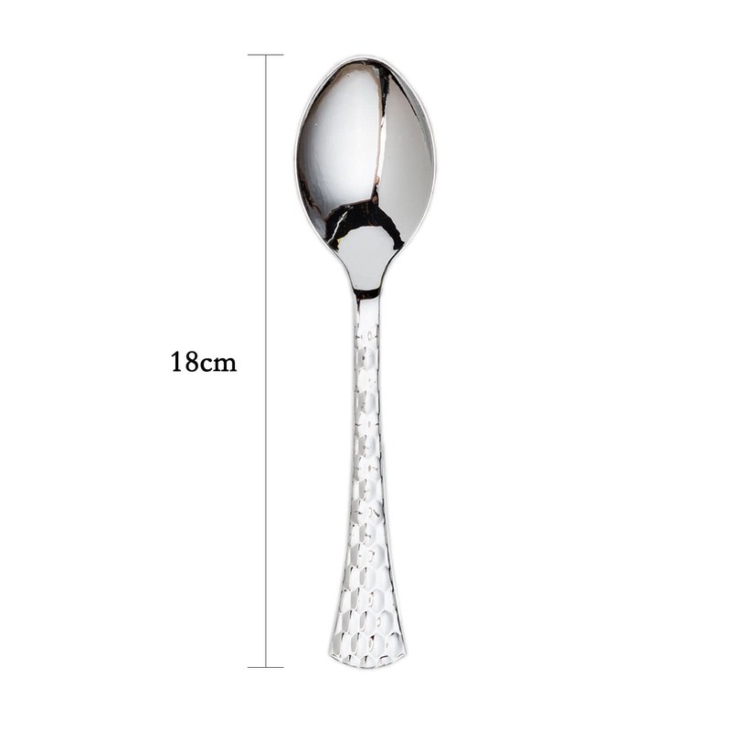Decorline 120-Piece Value Pack Luxe Heavyweight Reusable Plastic Cutlery Made