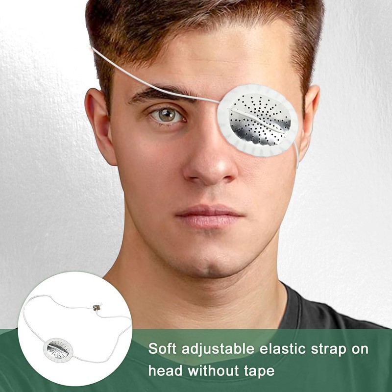 LMYzhijia Adjustable Aluminum Eye Mask Post-Cataract Surgery Recovery Eye Cover