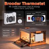 88L Chicken Brooder Box for Chicks, 32-107.6℉Adjustable Temperature Chicks Warmer