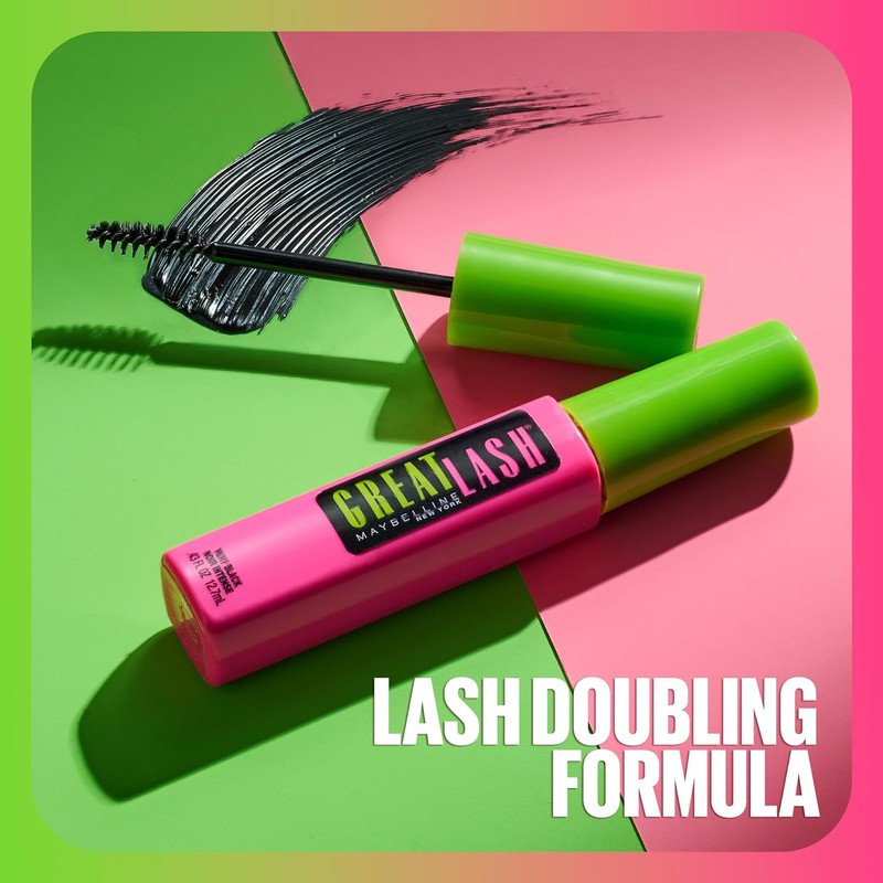 Maybelline Great Lash Big Brush, Very Black, 33 ml