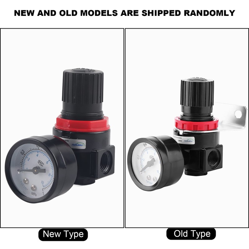 Air Compressor Regulator G1/4 Caliber Aluminum AR2000