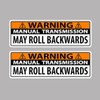 2Pack Shift Manual Transmission Decal Self Adhesive Sticker for ‌Car