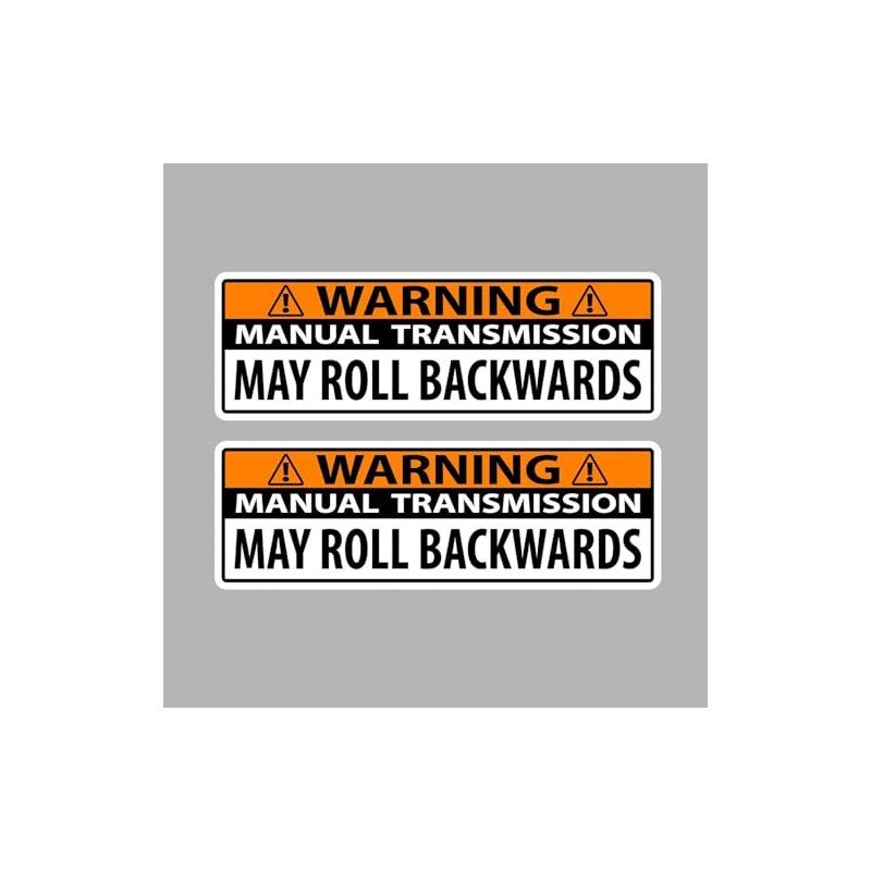 2Pack Shift Manual Transmission Decal Self Adhesive Sticker for ‌Car