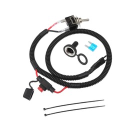 A ABSOPRO 1 Set 71.7cm 28.23" Universal Automotive Switched Fuse Bypass Kit Fuse Bypass Switch Item Replacement