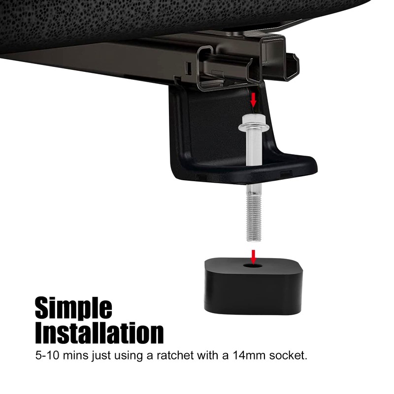 Anxingo Kit de elevación del asiento delantero del conductor o