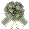 GURVOCY 6 PCS Sage Green Large Pull Bows for Gift