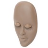 3pcs Eyelash Mannequin Head Lash Extension Training Practice Head with