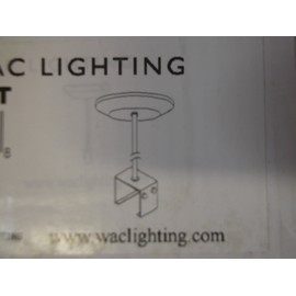 WAC All Track System and Lighting Single Circuit Suspension Kit Sk11-bk Black