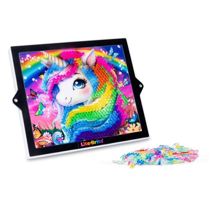 Basic Fun Lite-Brite Colour Pop Rainbow Dreams – Light-Up Creative
