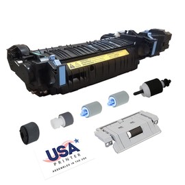 USA Printer CE484A -MK-USA Maintenance Kit for HP Color Laser Printer CM3530 CP3525 M551 M570 M575 Includes RM1-4955 Fuser & Tray 1-3 Roller Kit (110V)